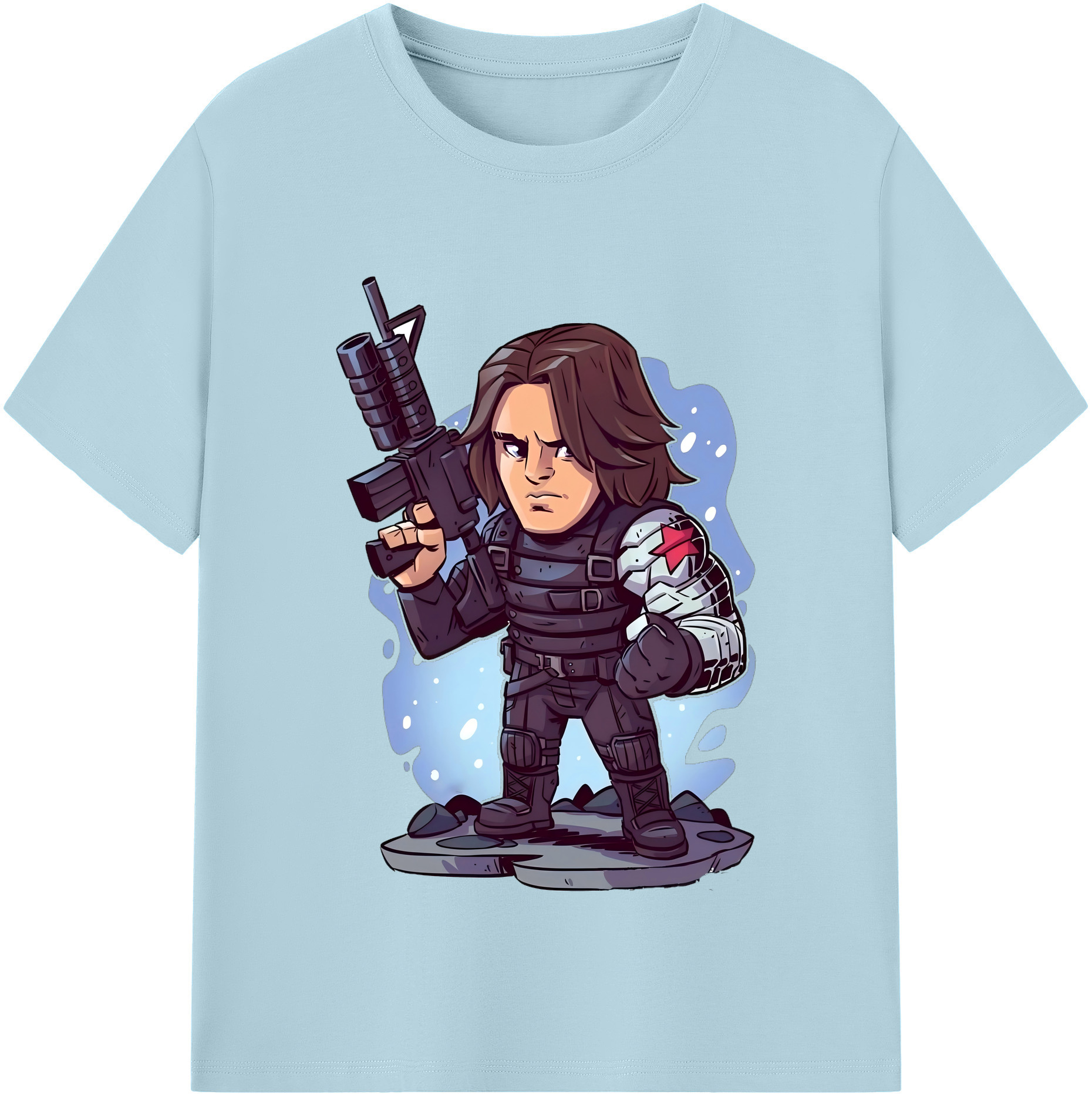（画像用） アベンジャーズ The Avengers 綿100％半袖Tシャツ（フロントプリント）